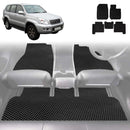 6D Diamond Car Floor Mats for Toyota Prado 2002 - 2009 (J120) - Custom-Fit Carpet Liner-1