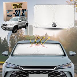 Front Windscreen Sun Shade for Toyota Prado 2002 - 2009 (J120) - Standard 150 x 85 cm