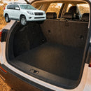 6D Diamond Car Boot Cargo Mat for Toyota Prado 2009 - 2013 (J150) - Heavy Duty Carpet Liner - All-Weather Resistance - Easy to use - Odorless Material - Black & Grey-15