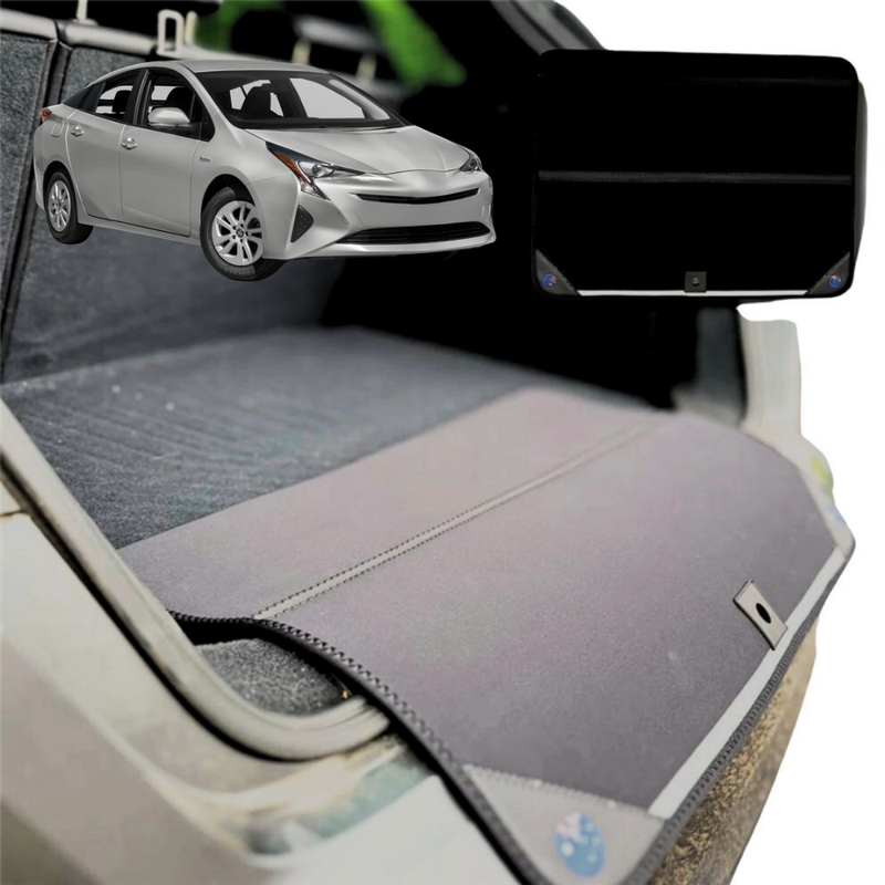 Rear Cargo Boot Bumper Protector for Toyota Prius 2016 - Current (XW50) - Standard (72 x 55) - Black