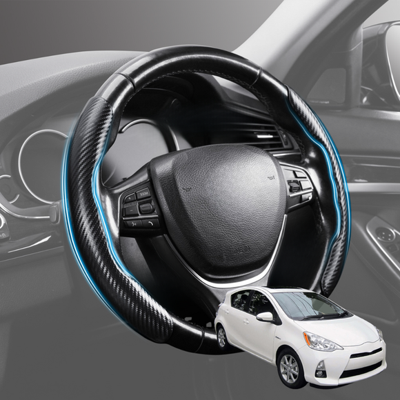 Segmented Steering Wheel Cover for Toyota Prius C 2012 - 2020 NHP10 - Universal Size