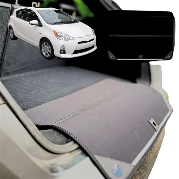 Rear Cargo Boot Bumper Protector for Toyota Prius C 2012 - 2020 NHP10 - Standard (72 x 55) - Black
