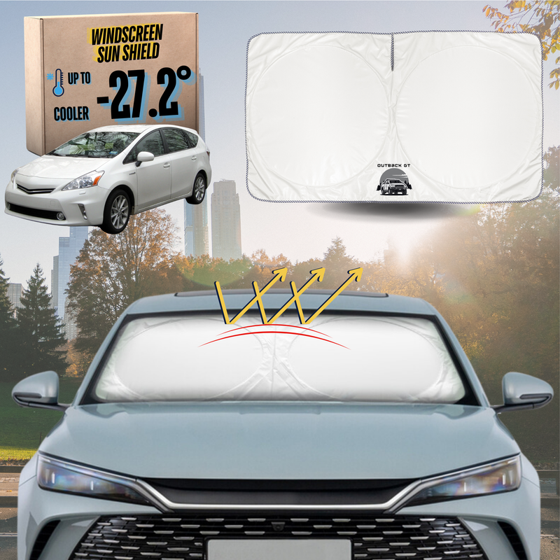 Front Windscreen Sun Shade for Toyota Prius V 2012 - 2021 ZW40 - XL 160 x 100 cm