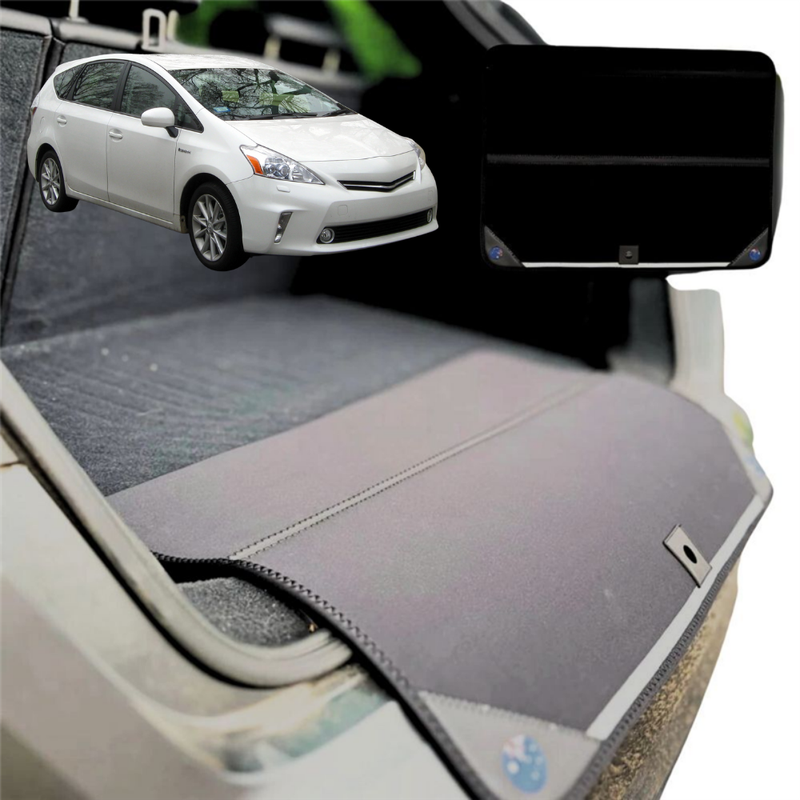 Rear Cargo Boot Bumper Protector for Toyota Prius V 2012 - 2021 ZW40 - XL (98 x 55) - Black