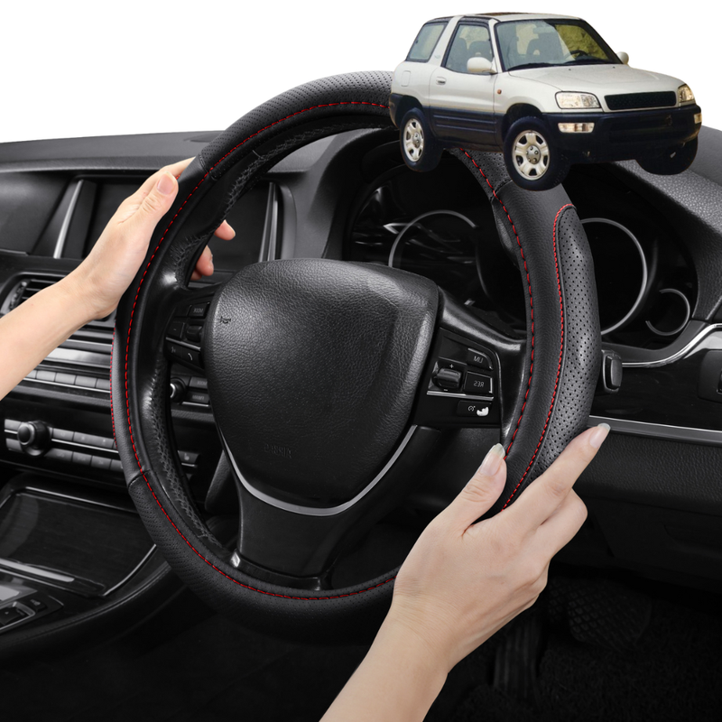 Steering Wheel Cover Pro Extra Layer for Toyota RAV4 1994 - 2000 2-Door (XA10) - Breathable & Anti-Slip