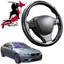 Black Samurai Segmented Steering Wheel Cover for BMW M5 2011 - 2016 (F10)-1
