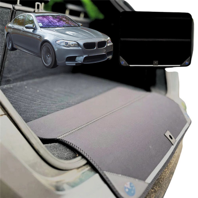 Rear Cargo Boot Bumper Protector for BMW M5 2011 - 2016 (F10) - Standard (72 x 55) - Black