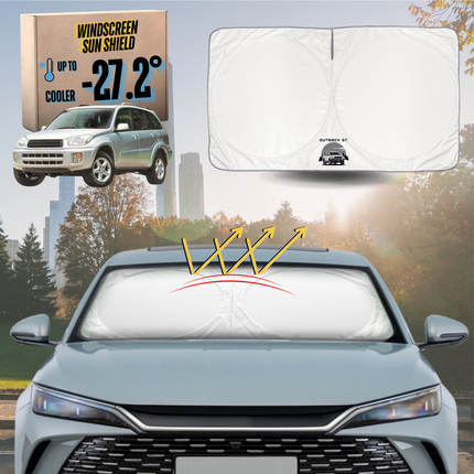 Front Windscreen Sun Shade for Toyota RAV4 1994 - 2000 4-Door (XA10) - Standard 150 x 85 cm