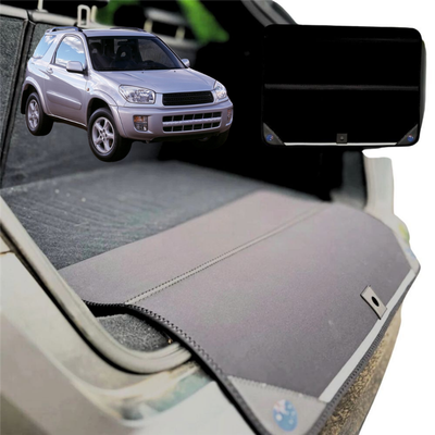 Rear Cargo Boot Bumper Protector for Toyota RAV4 2000 - 2005 2-Door (XA20) - XL (98 x 55) - Black