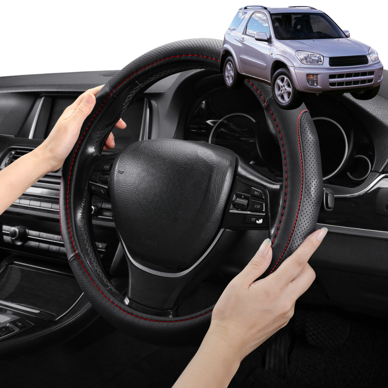 Steering Wheel Cover Pro Extra Layer for Toyota RAV4 2000 - 2005 4-Door (XA20) - Breathable & Anti-Slip