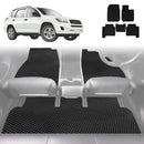 6D Diamond Car Floor Mats for Toyota RAV4 2006 - 2012 (XA30) - Custom-Fit Carpet Liner-1