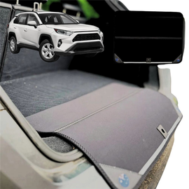 Rear Cargo Boot Bumper Protector for Toyota RAV4 2019 - Current (XA50) - XL (98 x 55) - Black