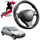 Black Samurai Segmented Steering Wheel Cover for Toyota Starlet 1996 - 1999 (P90)-1