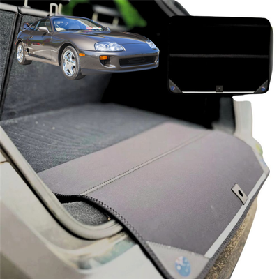 Rear Cargo Boot Bumper Protector for Toyota Supra 1993 - 2019 A80, A90 - Standard (72 x 55) - Black
