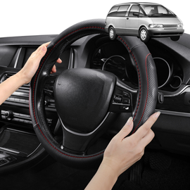 Steering Wheel Cover Pro Extra Layer for Toyota Tarago 1990-2000 (XR10) - Breathable & Anti-Slip - Circle 38 cm