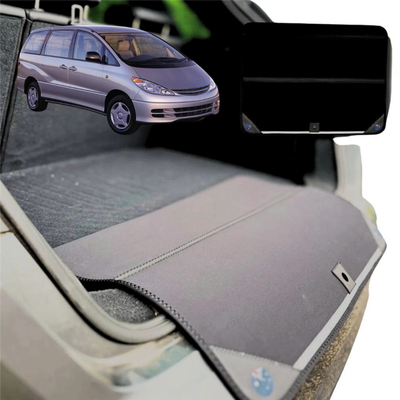 Rear Cargo Boot Bumper Protector for Toyota Tarago 2000 - 2006 - Standard (72 x 55) - Black