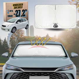 Front Windscreen Sun Shade for Toyota Yaris 2005 - 2010 XP90 - Standard 150 x 85 cm