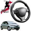 Black Samurai Segmented Steering Wheel Cover for Toyota Yaris 2011 - 2020 XP90, XP130-1