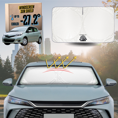 Front Windscreen Sun Shade for Toyota Yaris 2011 - 2020 XP90, XP130 - Standard 150 x 85 cm