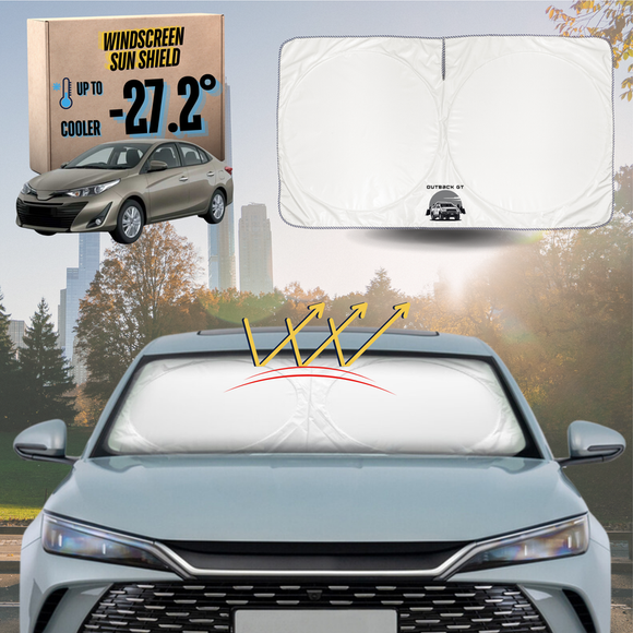Front Windscreen Sun Shade for Toyota Yaris 2020 - Current - Standard 150 x 85 cm