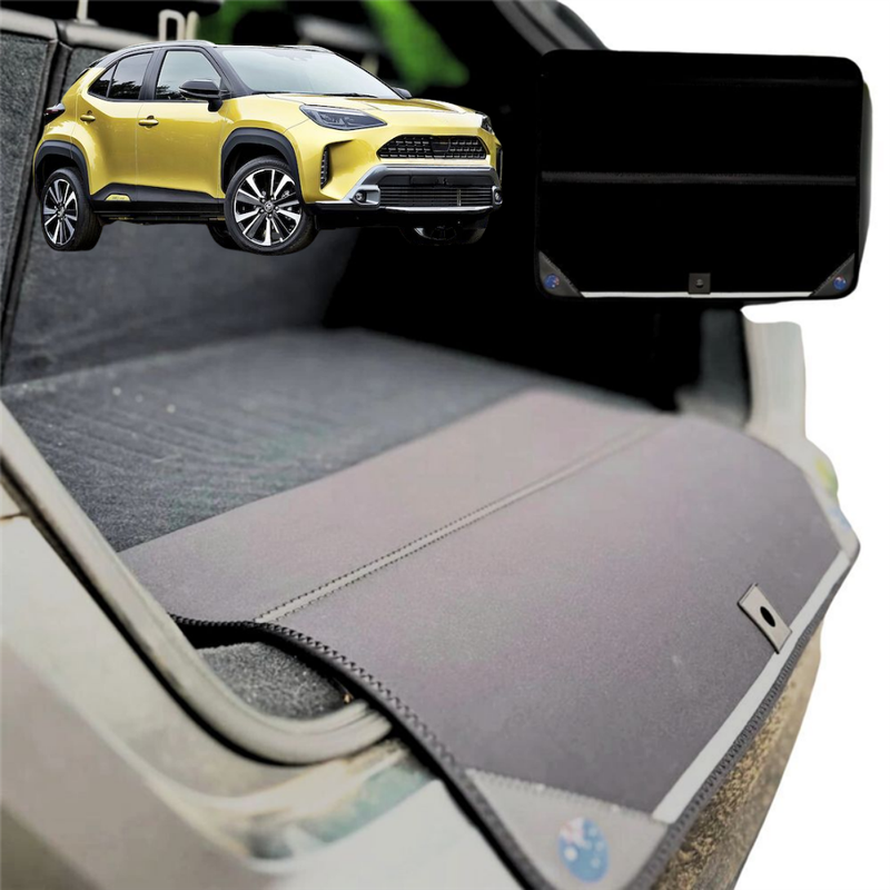 Rear Cargo Boot Bumper Protector for Toyota Yaris Cross 2020 - Current - XL (98 x 55) - Black