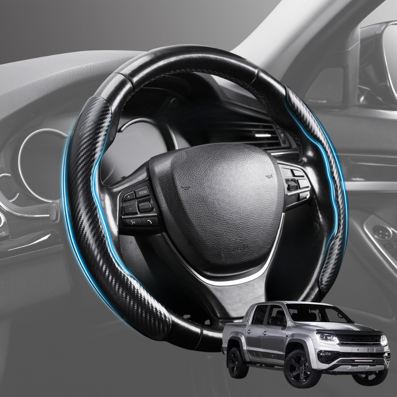 Segmented Steering Wheel Cover for VolksWagen Amarok Dual Cab 2022 - Current 2H Facelift - Universal Size