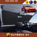 Front Windscreen Sun Shade for BMW M6 2011 - 2018 F12, F13, F06 - Standard 150 x 85 cm - Black-1
