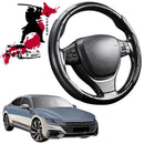 Black Samurai Segmented Steering Wheel Cover for VolksWagen Arteon 2017 - Current 3H-1