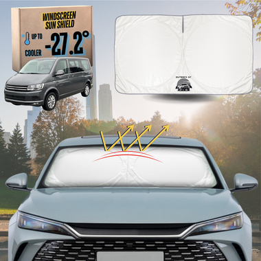 Front Windscreen Sun Shade for VolksWagen Caravelle 2010 - 2015 - XL 160 x 100 cm