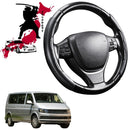 Black Samurai Segmented Steering Wheel Cover for VolksWagen Caravelle 2016 - Current-1