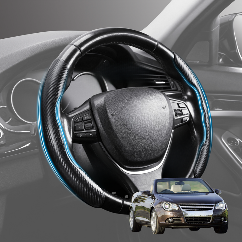 Segmented Steering Wheel Cover for VolksWagen EoS 2006 - 2016 1F - Universal Size
