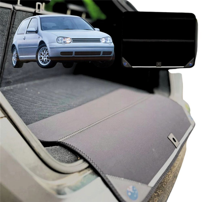 Rear Cargo Boot Bumper Protector for VolksWagen Golf 1998 - 2004 Hatch/Wagon (MK4) - Standard (72 x 55) - Black