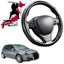 Black Samurai Segmented Steering Wheel Cover for VolksWagen Golf 2003 - 2009 Hatch (MK5)-1