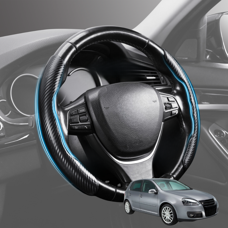Segmented Steering Wheel Cover for VolksWagen Golf 2003 - 2009 Hatch (MK5) - Universal Size