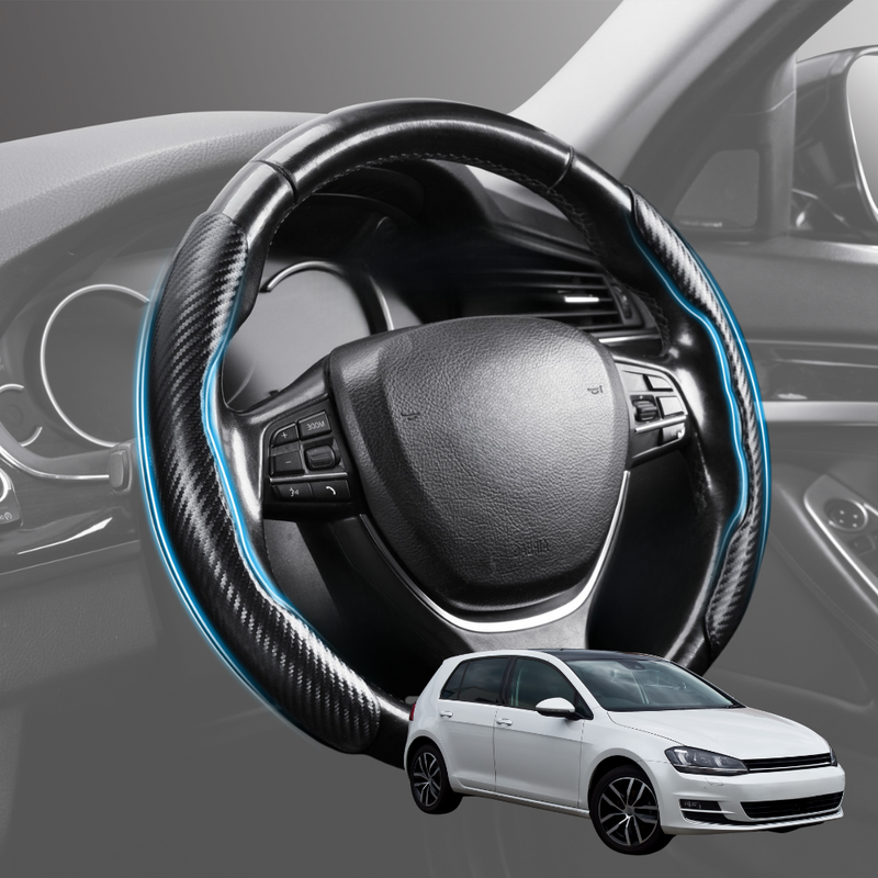 Segmented Steering Wheel Cover for VolksWagen Golf 2013 - 2021 Hatch/Wagon (MK7)