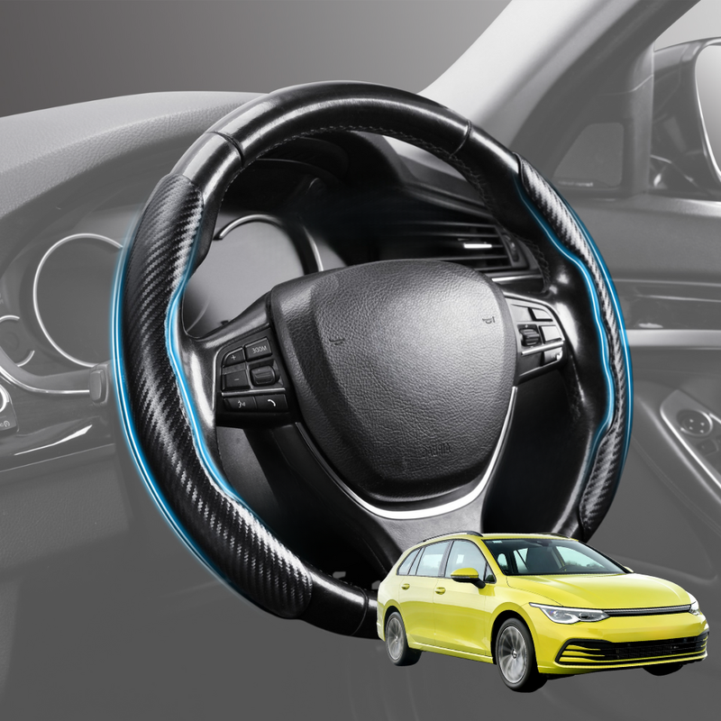 Segmented Steering Wheel Cover for VolksWagen Golf 2021 - Current Hatch/Wagon (MK8) - Universal Size