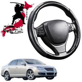 Black Samurai Segmented Steering Wheel Cover for VolksWagen Jetta 2006 - 2010