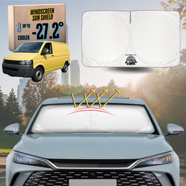 Front Windscreen Sun Shade for VolksWagen Multivan 2003 - 2015 (T5) - XL 160 x 100 cm