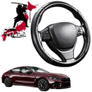 Black Samurai Segmented Steering Wheel Cover for BMW M8 2019 - Current 4-Door Gran Coupe (F93)-1