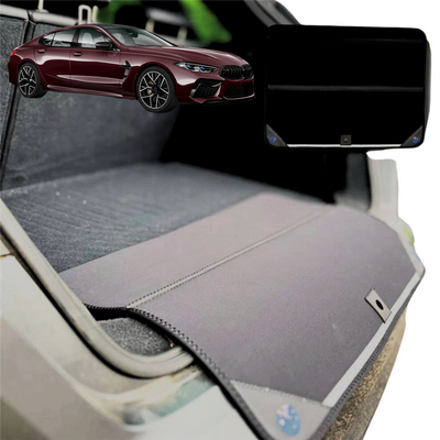 Rear Cargo Boot Bumper Protector for BMW M8 2019 - Current 4-Door Gran Coupe (F93) - Standard (72 x 55) - Black