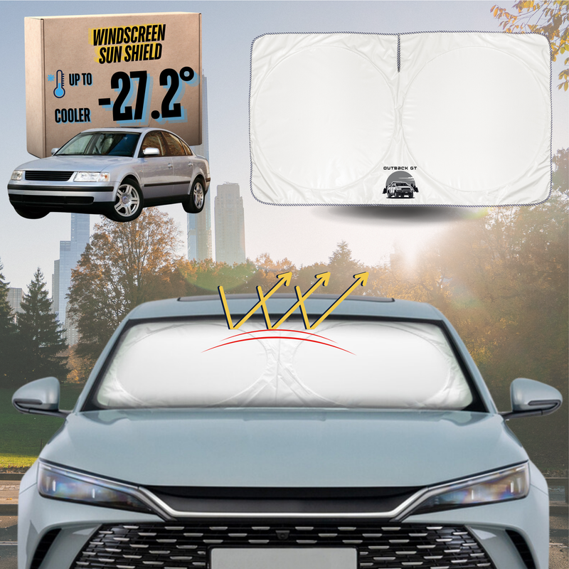 Front Windscreen Sun Shade for VolksWagen Passat 1995 - 2005 (B5) - Standard 150 x 85 cm