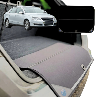 Rear Cargo Boot Bumper Protector for VolksWagen Passat 2006 - 2015 (B6 B7 CC) - Standard (72 x 55) - Black