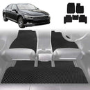 6D Diamond Car Floor Mats for VolksWagen Passat 2015 - Current (B8) - Custom-Fit Carpet Liner-1