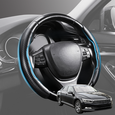 Segmented Steering Wheel Cover for VolksWagen Passat 2015 - Current (B8) - Universal Size