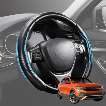 Segmented Steering Wheel Cover for VolksWagen T-Cross 2020 - Current (C1) - Universal Size