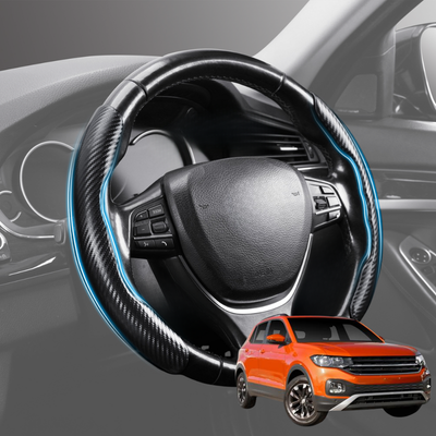 Segmented Steering Wheel Cover for VolksWagen T-Cross 2020 - Current (C1) - Universal Size
