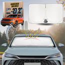 Front Windscreen Sun Shade for VolksWagen T-Cross 2020 - Current (C1) - Standard 150 x 85 cm-1