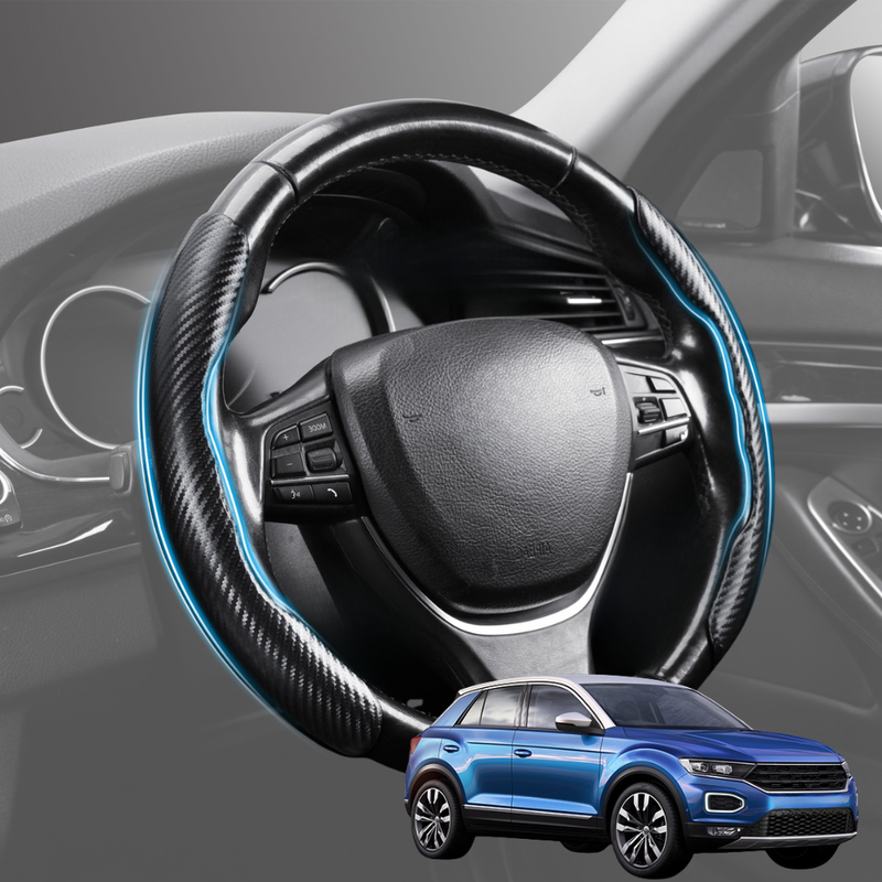 Segmented Steering Wheel Cover for VolksWagen T-Roc 2017 - Current (A1) - Universal Size