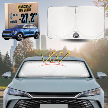 Front Windscreen Sun Shade for VolksWagen T-Roc 2017 - Current (A1) - Standard 150 x 85 cm