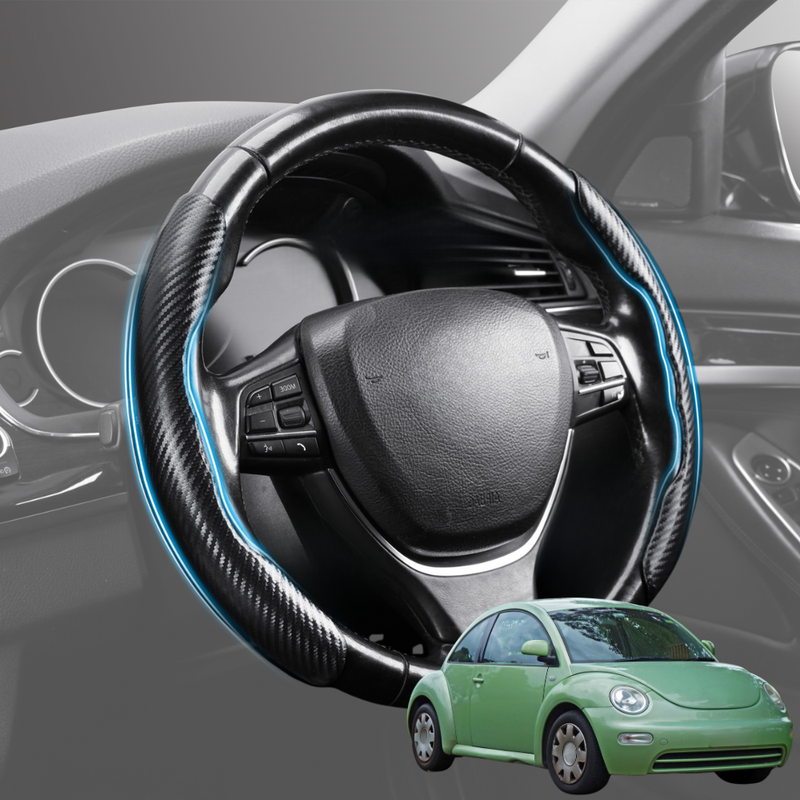 Segmented Steering Wheel Cover for VolksWagen The Beetle 1998 - 2010 (1Y, 9C) - Universal Size